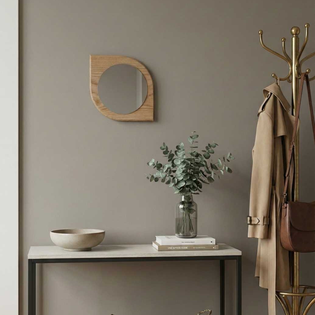 Miroir bois Mural en Chêne Massif Modulable – Image 2