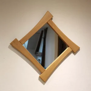 Miroir en alisier de 60 x 60