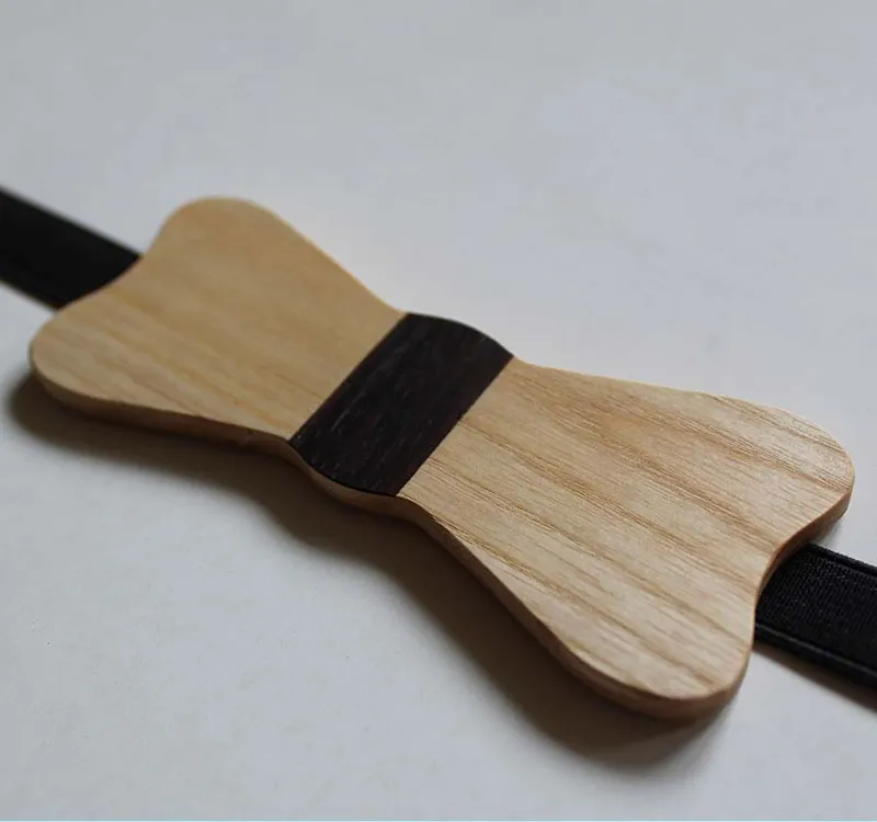 Nœud papillon en bois personnalisable par gravure